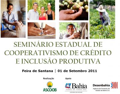ASCOOB realizará Seminário sobre Cooperativismo de Crédito e Inclusão Produtiva