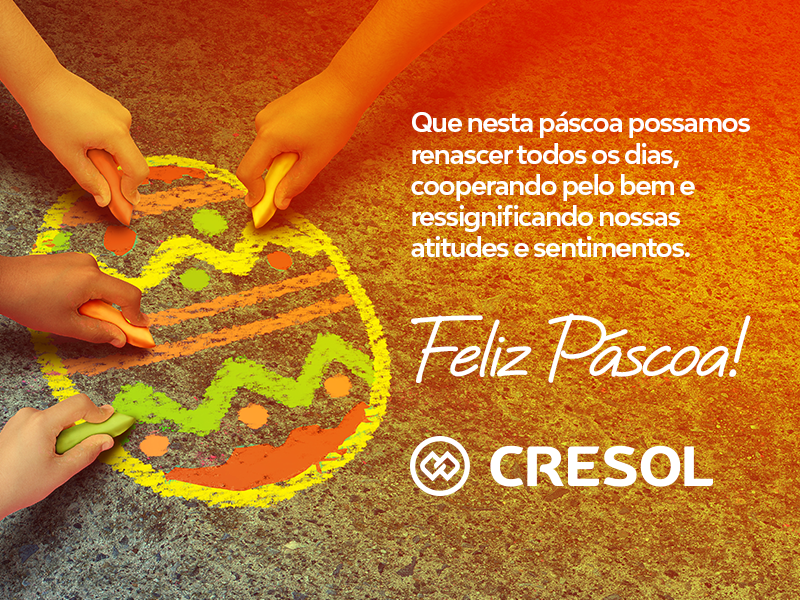 Páscoa Solidária Cresol: 130 crianças foram beneficiadas com a solidariedade da cooperativa