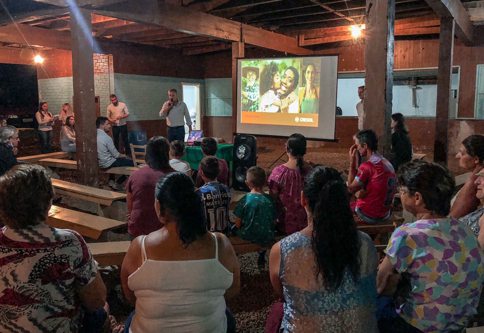 Cresol realiza Filó Cooperativo em Águas Frias