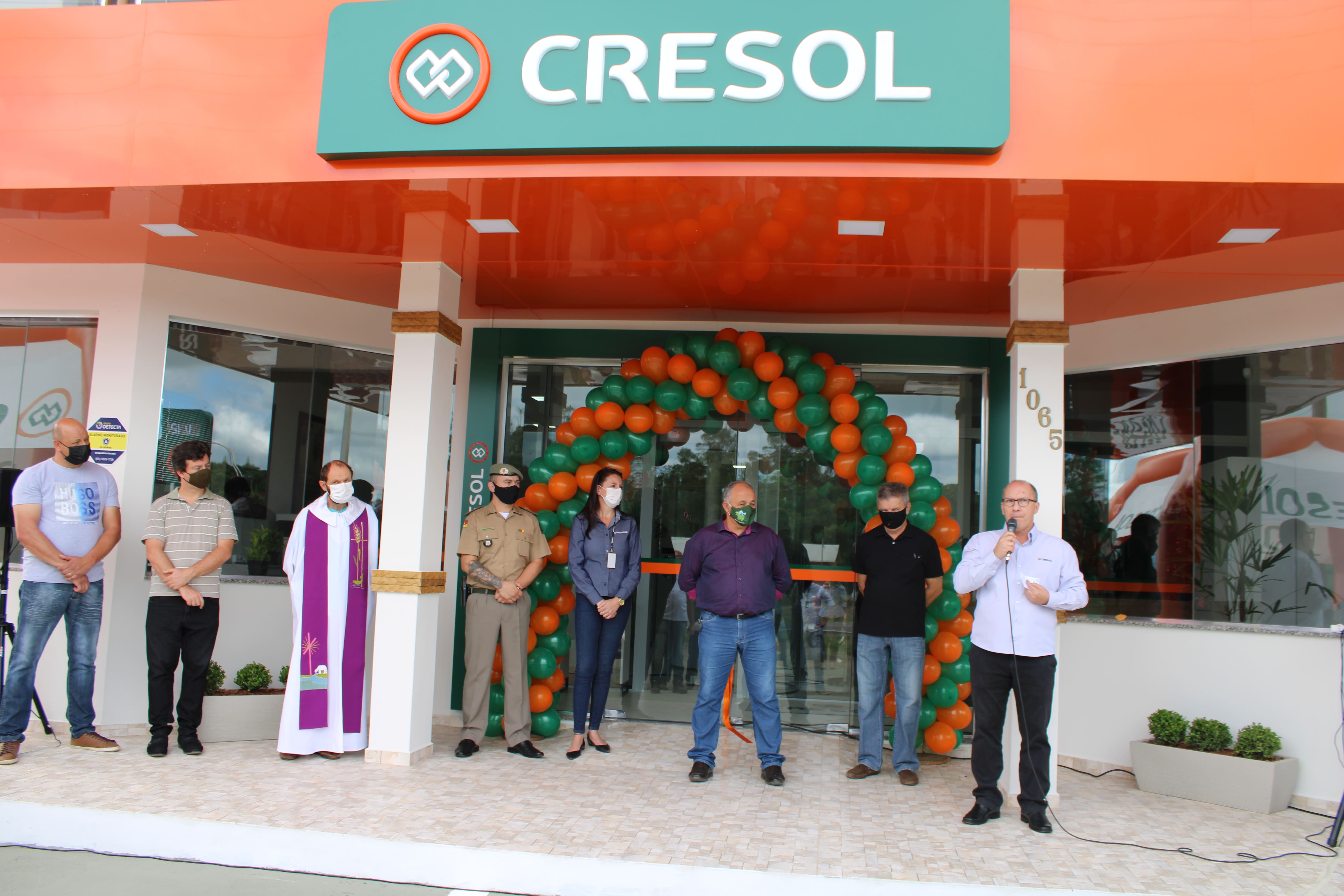 Cresol inaugura novo Posto de Atendimento em Novo Cabrais