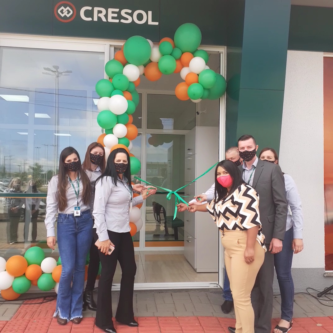 Santa Cecília passa a contar com uma agência de relacionamento Cresol