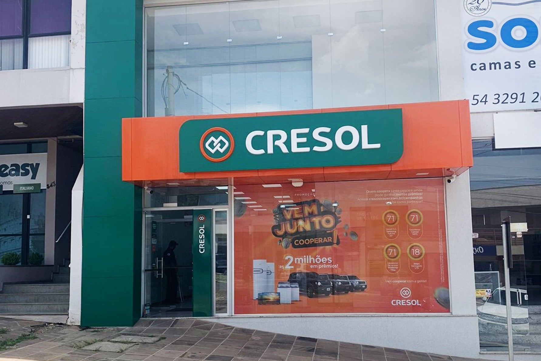 Cresol comemora um ano de atividades em São Marcos/RS