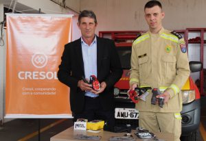 IMG 8897 - Cresol União dos Vales realiza doação para o corpo de bombeiros de Ivaiporã