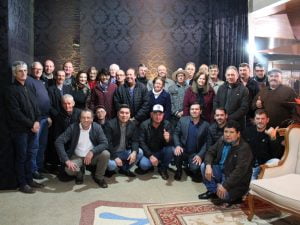 Socios homenageados pelos 15 anos de Cooperativa - Agência da Cresol comemora 15 anos em Pato Branco