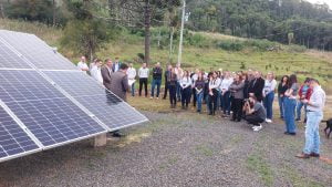 2 - Usina de energia solar da Cresol é inaugurada em Aratiba