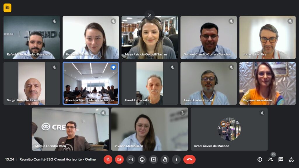 Materia Primeira Reuniao de ESG Horizonte 2 - Cresol Horizonte realiza primeira reunião do Comitê ESG Materia Primeira Reuniao de ESG Horizonte 2 - Cresol Horizonte realiza primeira reunião do Comitê ESG