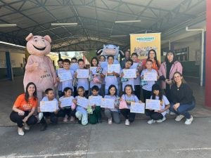Ponte Serrada 02 - Cresol Interação forma alunos do Projeto Mesadinha e sua Turma Ponte Serrada 02 - Cresol Interação forma alunos do Projeto Mesadinha e sua Turma