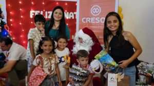 02 1 - Cresol Treze de Maio leva Natal Diferente a crianças atendidas pelo CRAS