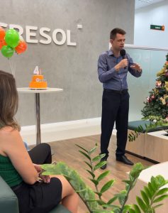 Cafe da manha em comemoracao ao aniversario da agencia com os cooperados 5 - Cresol celebra aniversário da agência de Assis Chateaubriand com café da manhã especial