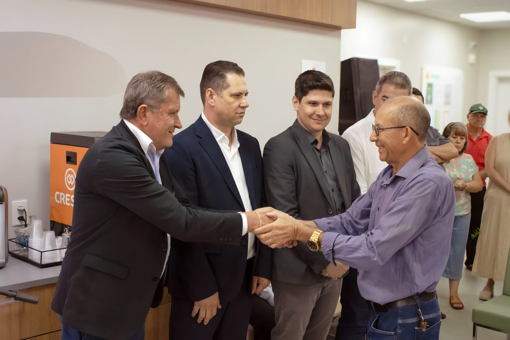 Reinauguracao agencia Cresol 1 - Cresol reinaugura agência em Santiago do Sul (SC)