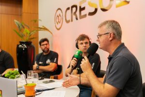 0J5A7183 - Cresol Aliança recebe programa esportivo da Rádio Oeste Capital em Chapecó