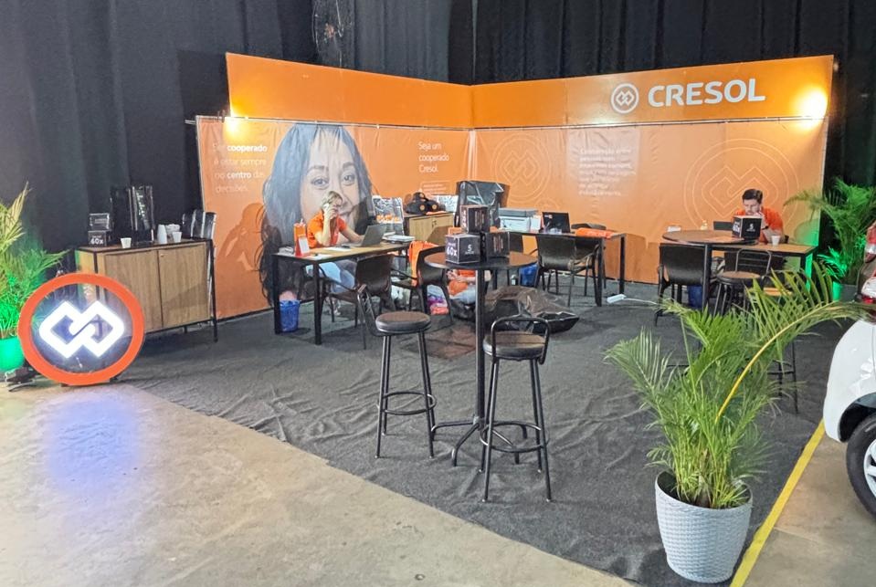 Cresol viabiliza financiamento de veículos no Feirão do Automóvel de Ibirama com crédito cooperativo e condições facilitadas