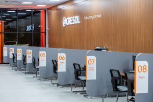 Cresol Ivinhema 110.jpg - Cresol reinaugura agência em Ivinhema (MS) Novo espaço é mais amplo e moderno para melhor atender cooperados