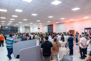 Cresol Ivinhema 153.jpg - Cresol reinaugura agência em Ivinhema (MS) Comunidade, diretores , autoridades e colaboradores participaram da reinauguração