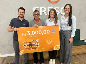 IMG 9317.JPG - Associados da Cresol Evolução são contemplados no Cooperar é Ganhar