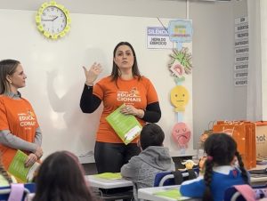 A Cresol conduz bate papos sobre educacao financeira durante a Senef - SENEF 2026: Cresol leva educação financeira para escolas em diferentes regiões do Brasil