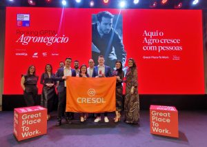 Cresol Melhor Empresa para Trabalhar no Agronegócio GPTW