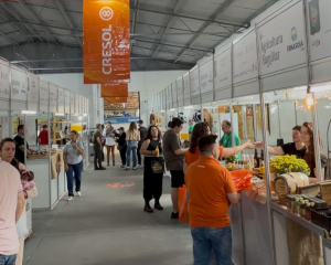 pavilhao cresol Espaco mostra a forca das agroindustrias familiares 1 - Pavilhão Cresol na Fenasoja 2026: Espaço mostra a força das agroindústrias familiares