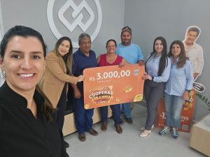 Cresol Pioneira com os seus ganhadores da campanha de premios 3 - Cresol Pioneira realiza 3º sorteio da campanha de prêmios