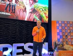 Durante o Painel Agro Cresol, Cledir Magri compartilhou informações estratégicas sobre o Plano Safra 26-27