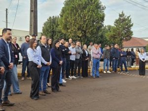 Comunidade prestigia a reinauguração da agência da Cresol Origens em Campos Borges