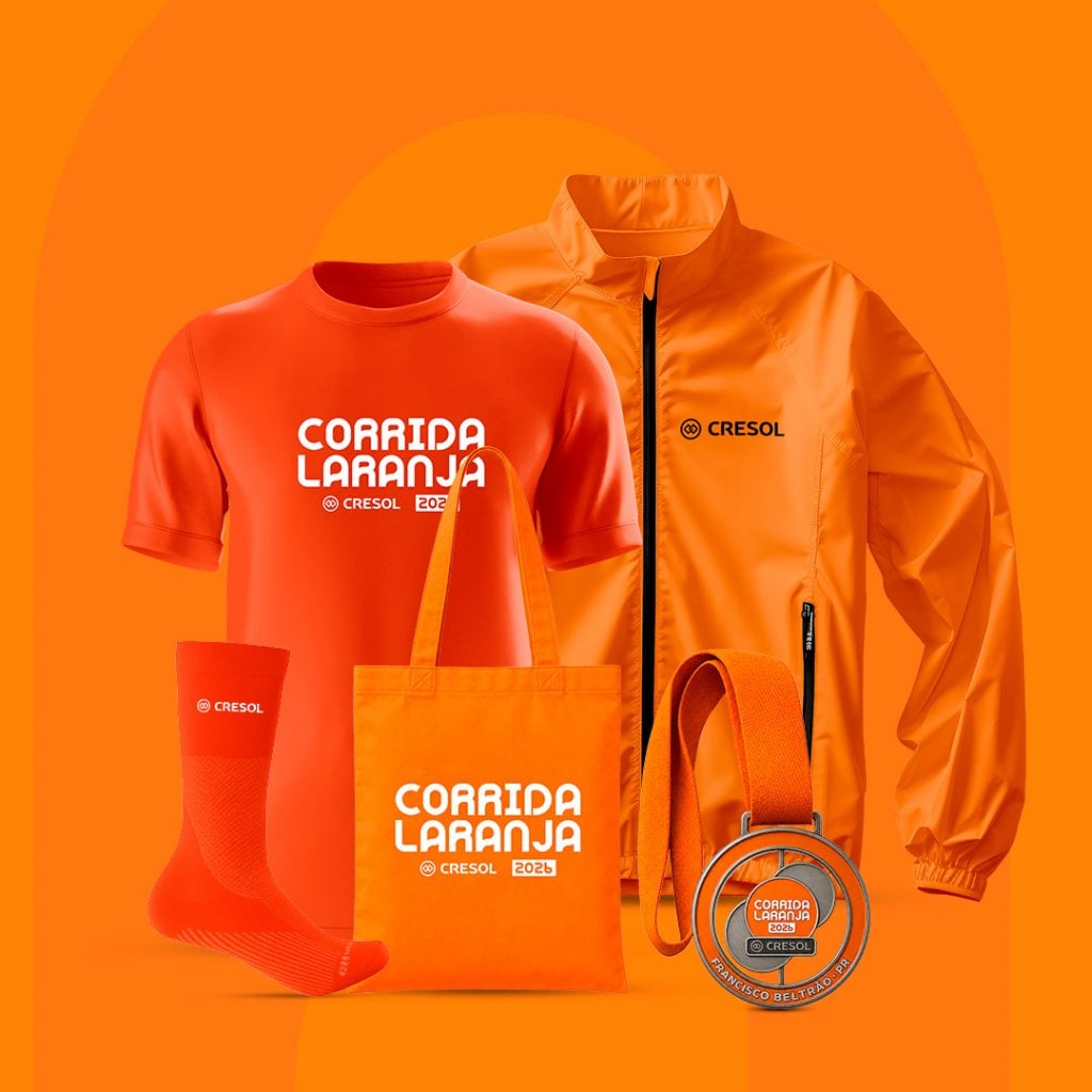 kit excelencia - Corrida Laranja