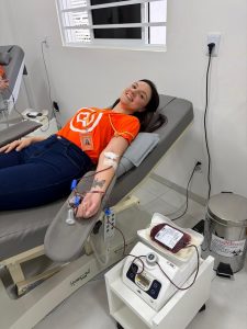 WhatsApp Image 2026 07 02 at 10.42.291 - Colaboradores da Cresol São Valentim doam sangue no Dia do Cooperativismo