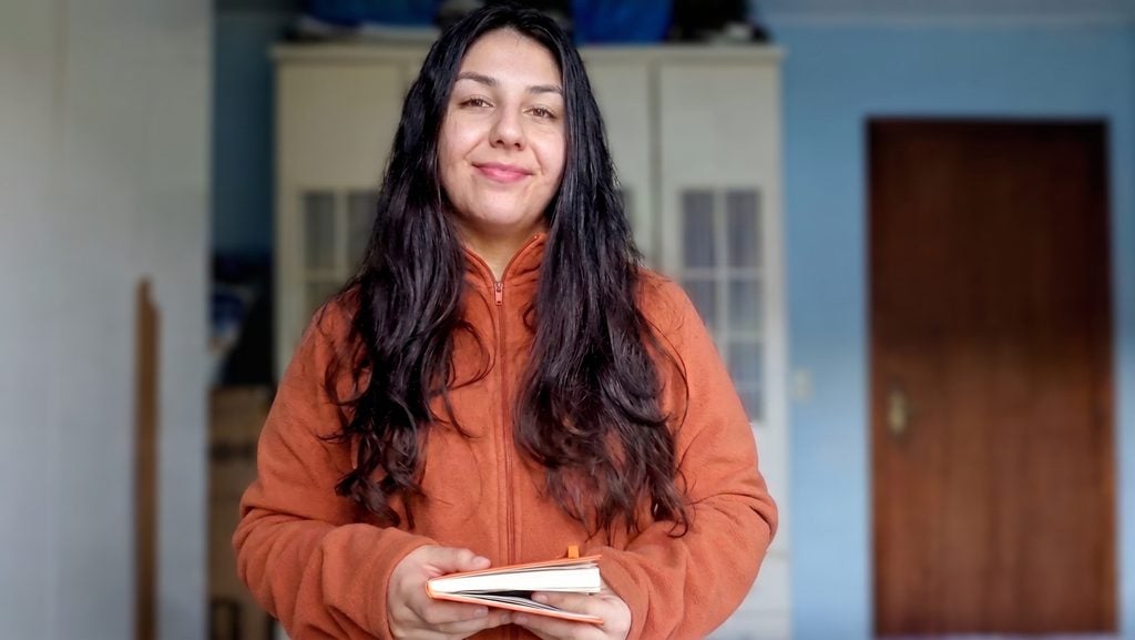Jovem representa a Cresol Ativa em evento