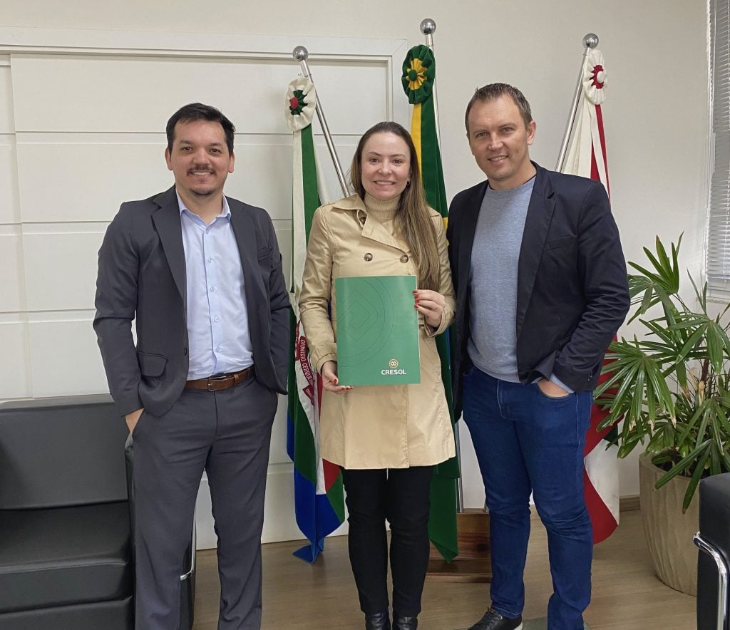 Cresol Evolução fortalece parceria com a prefeitura de Dionísio Cerqueira
