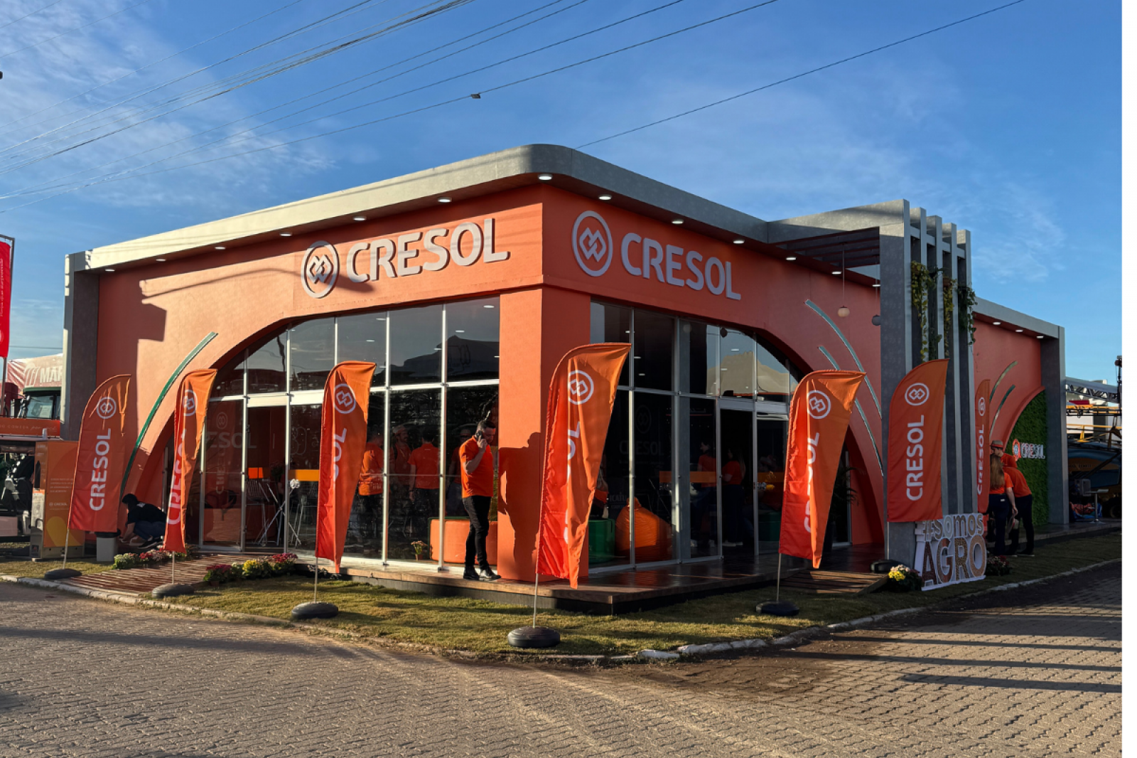 Estande da Cresol na Expointer