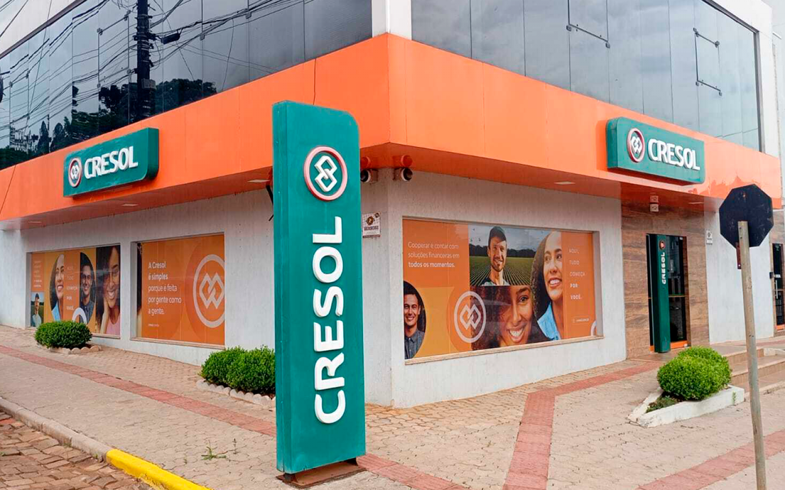 23 anos Cresol Rio Grande do Sul (1) Agência da Cresol em Ibiraiaras (RS).
