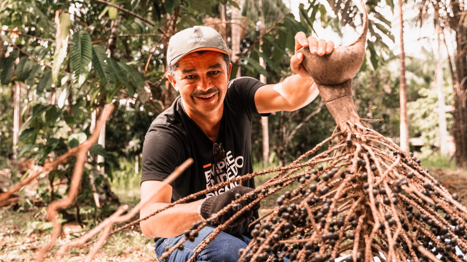 Agricultor cooperado da Cresol no Amazonas