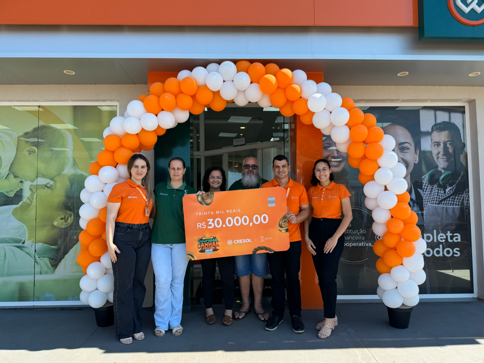 Campanha Cooperar é Ganhar Cresol Liderança