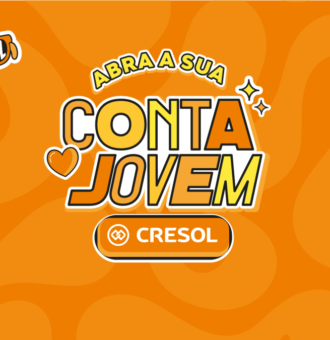 Conta Jovem Cresol é alternativa para jovens de 26 anos