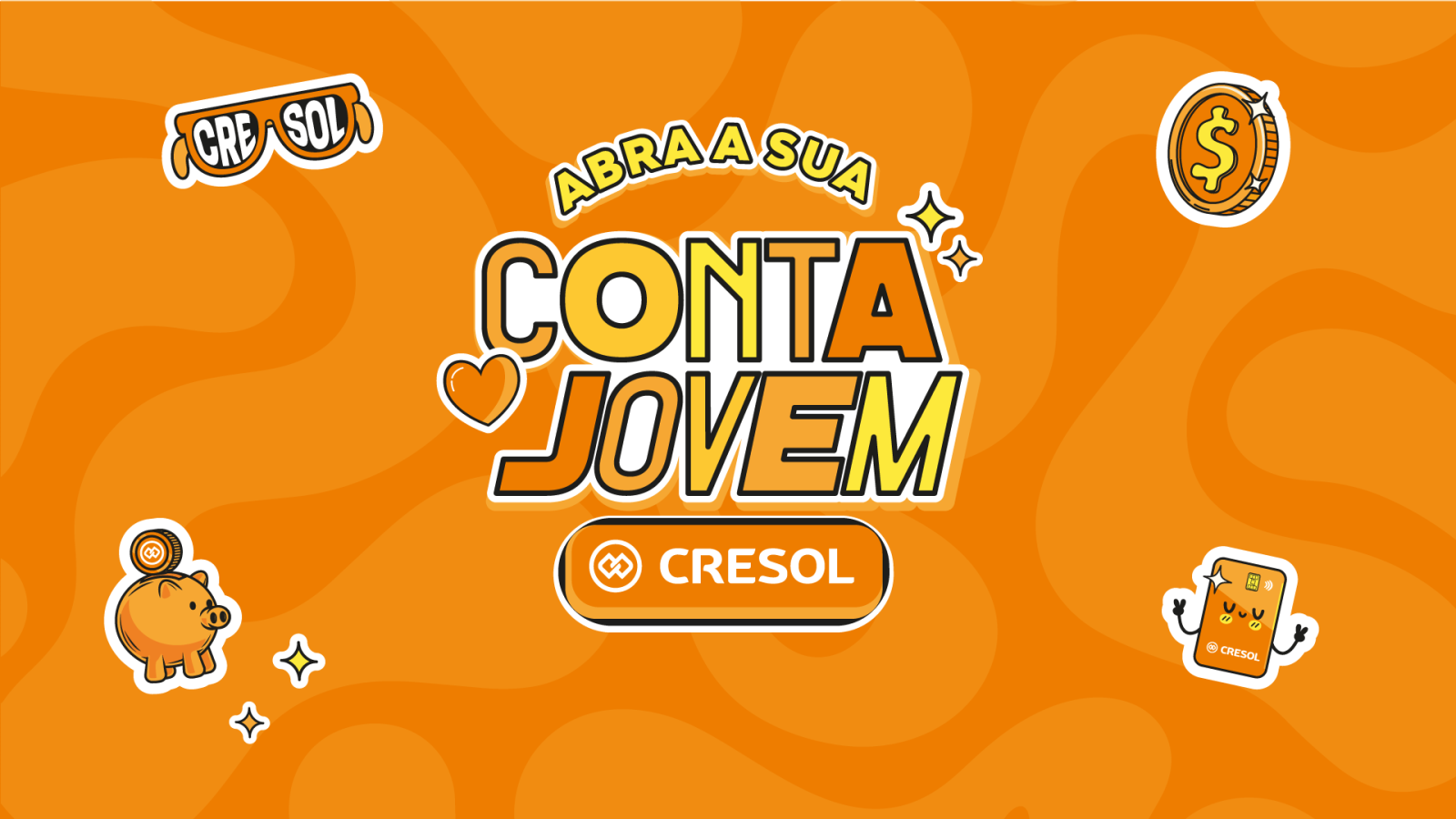 Conta Jovem Cresol é alternativa para jovens de 26 anos