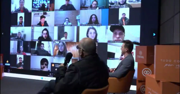 Cada jovem será estimulado a compartilhar experiências