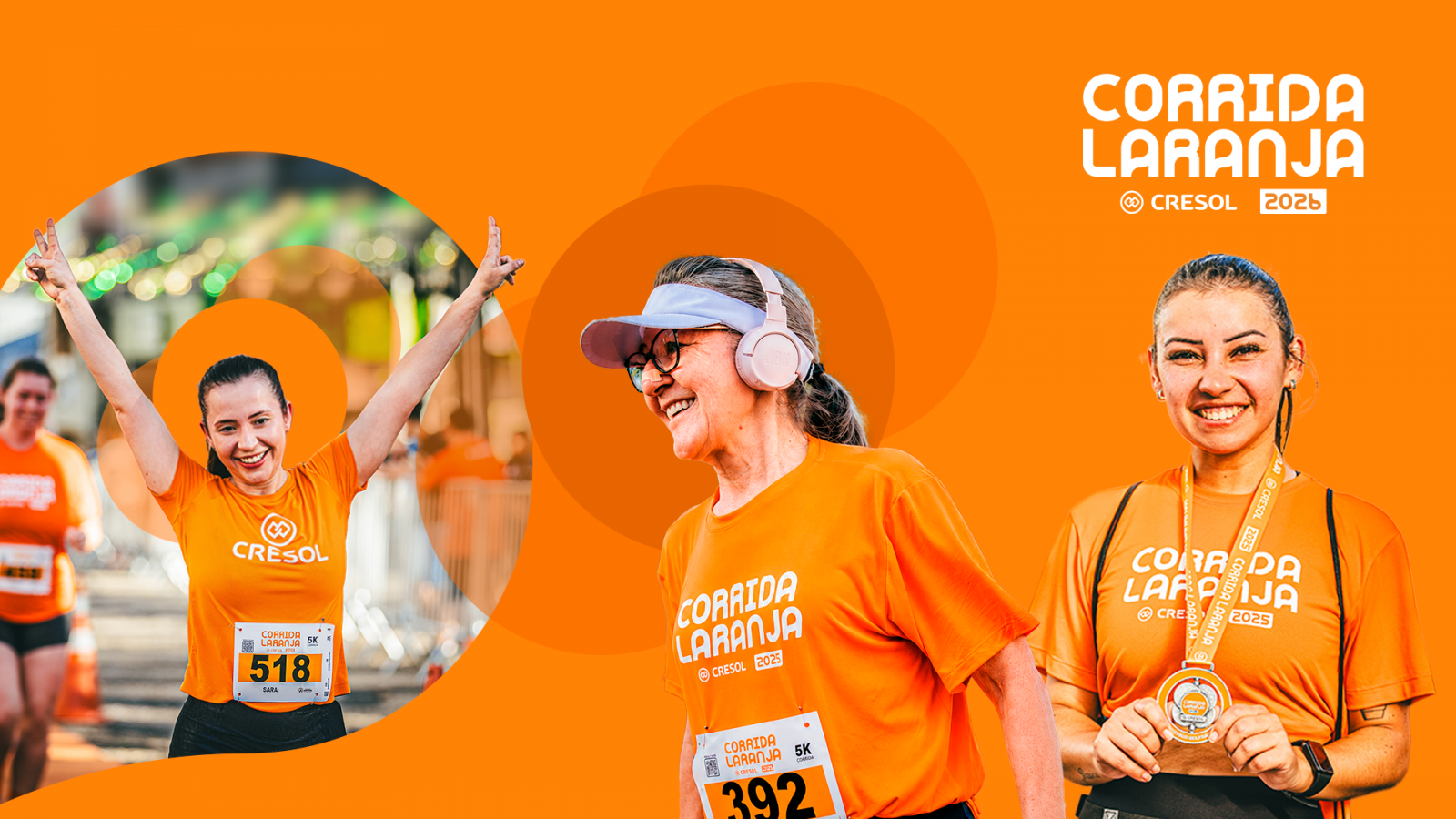Corrida Laranja Cresol 2026