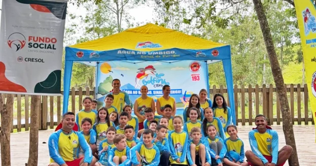 Apoio do Fundo Social ao Programa Golfinho da Associação do Corpo de Bombeiros de Lauro Muller (SC)