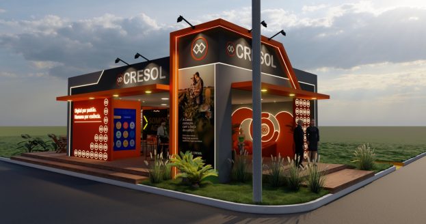 A Cresol Essência marcará presença com um estande para receber os visitantes durante a Fenasoja