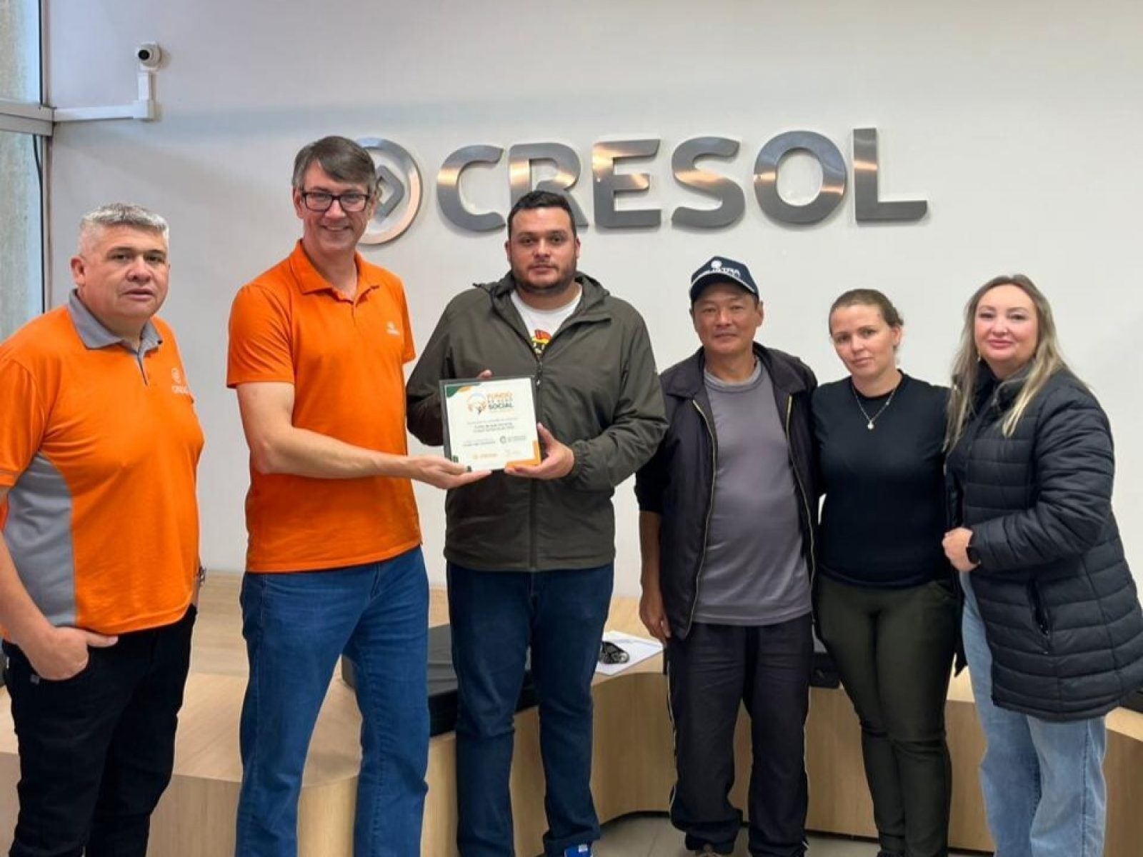 Cresol Horizonte beneficia Fundo Social