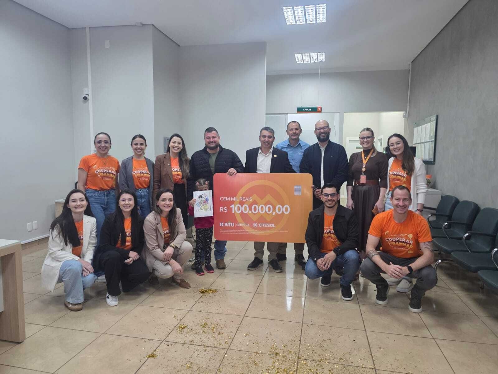 Cresol Integração sorteia premio da Icatu (1)
