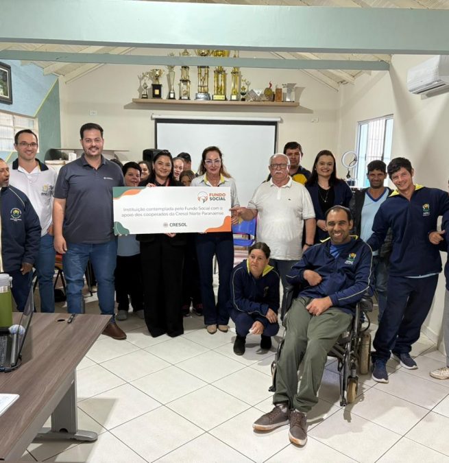 Cresol Norte Paranaense realiza entrega do Fundo Social á instituições