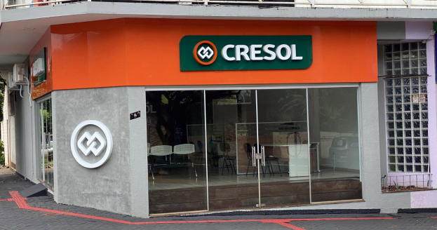 Agência de Nova Londrina (PR), da Cresol Pioneira.