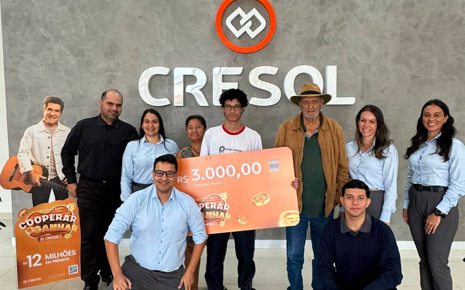 Cresol Pioneira com os seus ganhadores da campanha de prêmios (3)