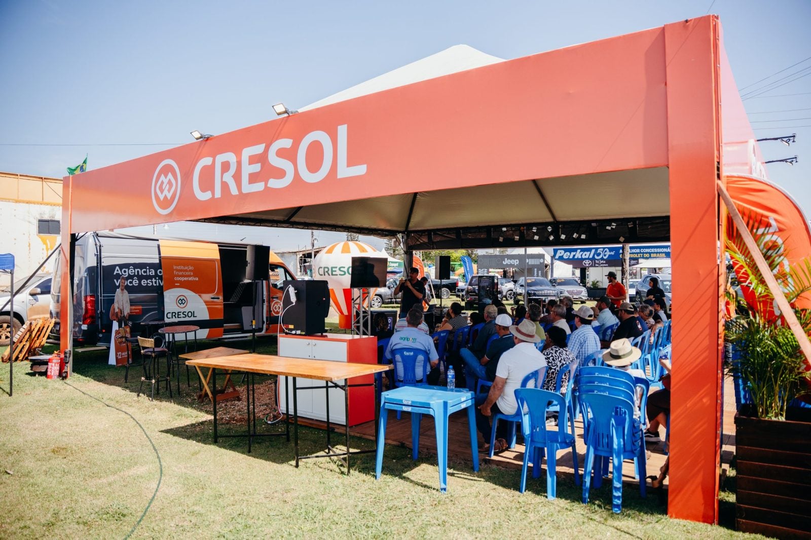 Cresol Pioneira participa da Feira Exporã (1) Cresol Pioneira participa da Feira Exporã (1)