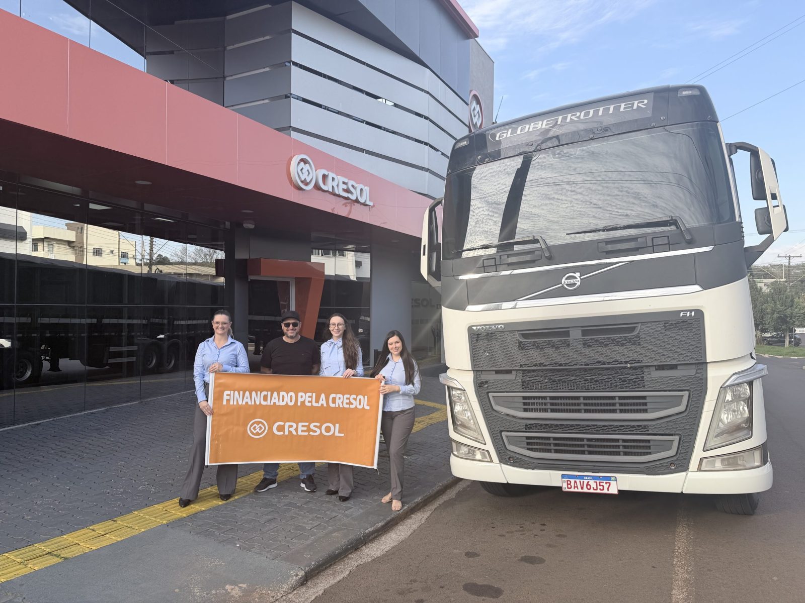 Cresol Vale das Águas ajuda cooperado transportador