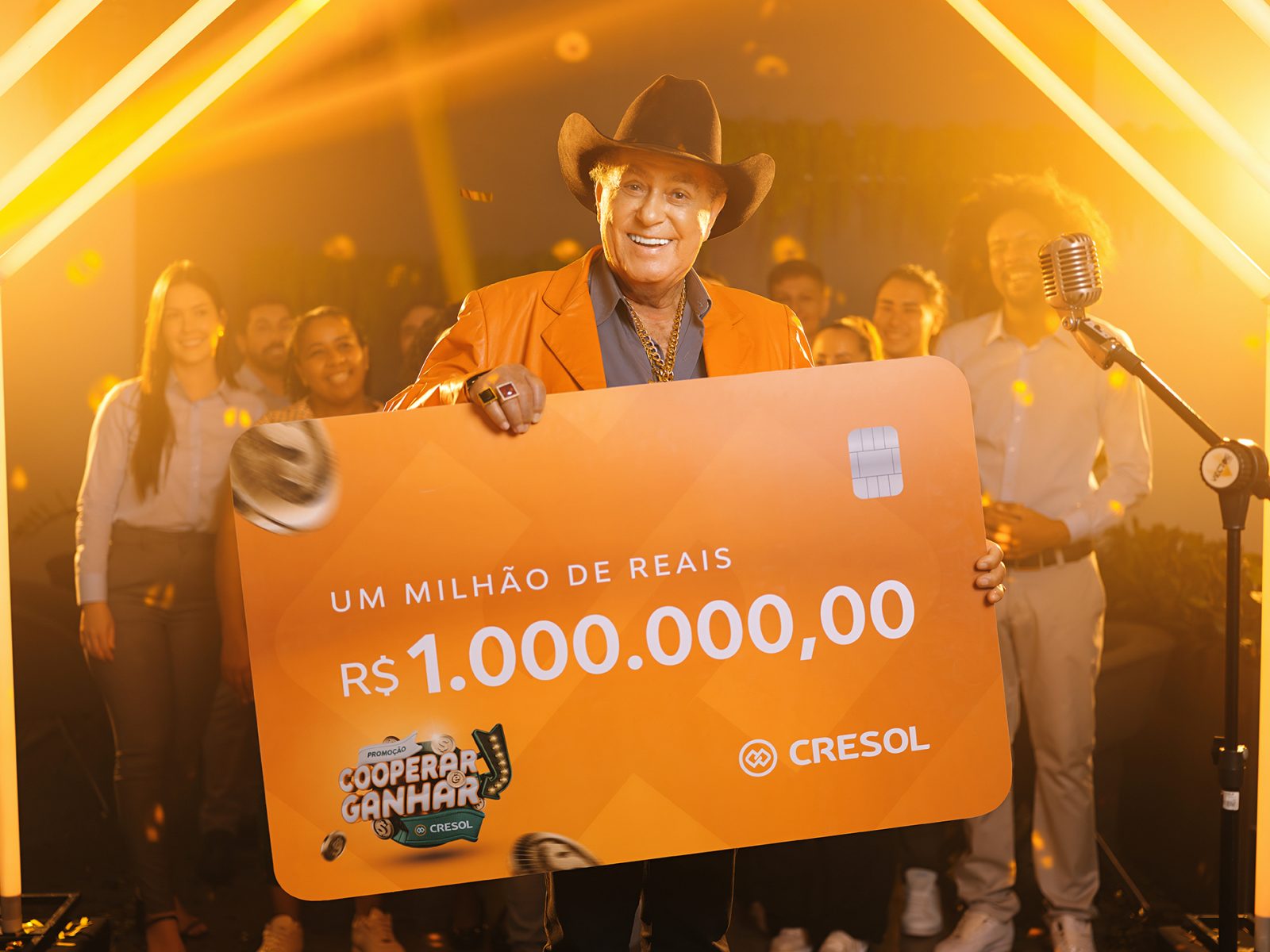 Cresol cooperar é ganhar milionario