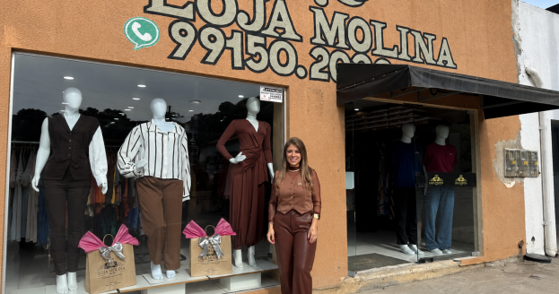 Empreendedorismo feminino impulsiona crescimento da Loja Molina com apoio da Cresol