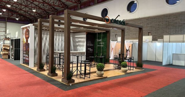 Estande da Cresol fica no Pavilhao 1, junto as Instituicoes Financeiras, Imobiliarias, Construcao Civil e Mobiliario (1)