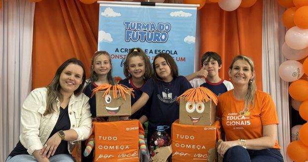 Estudantes de várias partes do Brasil participam dos projetos educacionais da Cresol